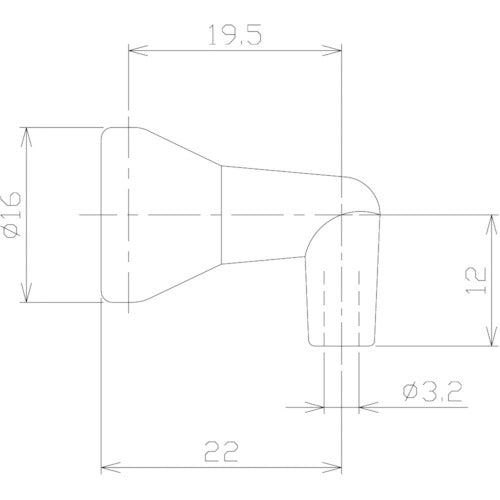 NIKKI Coolant System 1/4 90° Nozzle Nozzle Diameter 1/8 (2 pieces) 82224(2) 1 bag