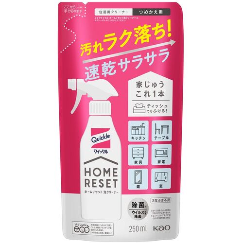 Ｋａｏ　クイックル　ホームリセット泡クリーナー　つめかえ用　379252　1 本