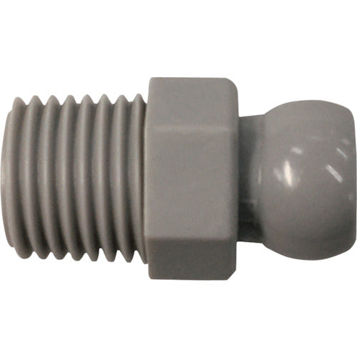 NIKKI Coolant System 1/4 Connector Gray PT1/4 2 Pieces 82026G(2) 1 Bag