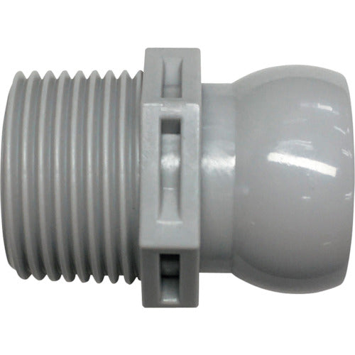 NIKKI Coolant System 3/4 Connector Gray PT3/4 (2 pieces) 86064G(2) 1 bag