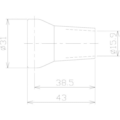 NIKKI Coolant System 3/4 Nozzle 5/8Φ (2 pieces) 86063(2) 1 bag
