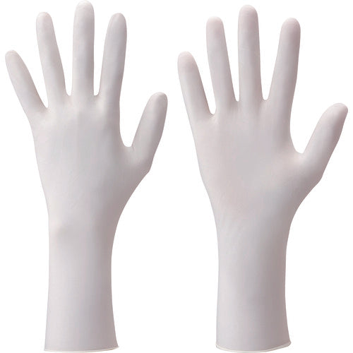 SHOWA Cleanroom Gloves C0710 Nitrile Stud 100 Pieces Clean Pack M Size C0710-M 1 Bag