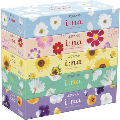 エリエール　ｉ‐ｎａティシュ１５０Ｗ５Ｐ（７１３６１８／２１００１２１９）　21001219　1 CS