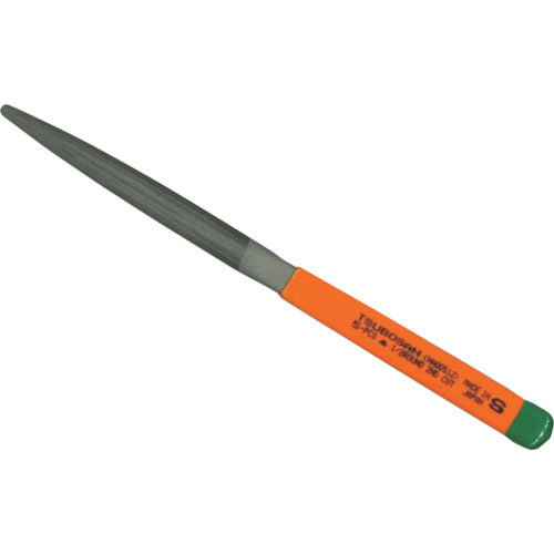 TUBOSAN Single-tooth File Set of 5, Half-round, Medium-tooth, HA00512, 1 set