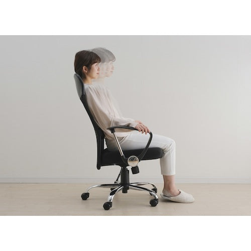 IRIS 517666 Mesh Back Chair High Back OFC-MBH-B Black OFC-MBH-B 1 unit