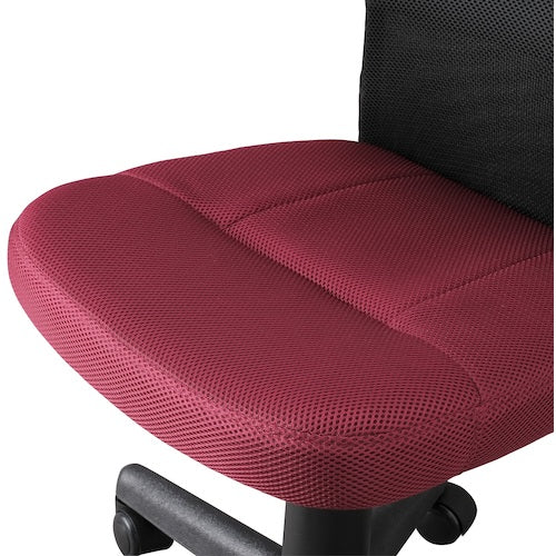 ＩＲＩＳ　５１７６６５　メッシュバックチェア　ＯＦＣ−ＭＢ−Ｒ　ボルドー　OFC-MB-R　1 台