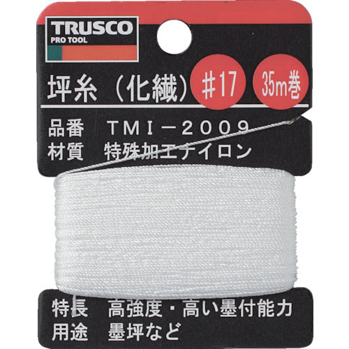 ＴＲＵＳＣＯ　坪糸（化繊）　＃１７　３５ｍ巻　TMI-2009　1 巻