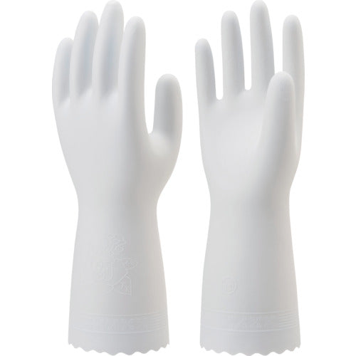 SHOWA PVC gloves No. 130 Vinitop thin white M size NO130-M 1 pair