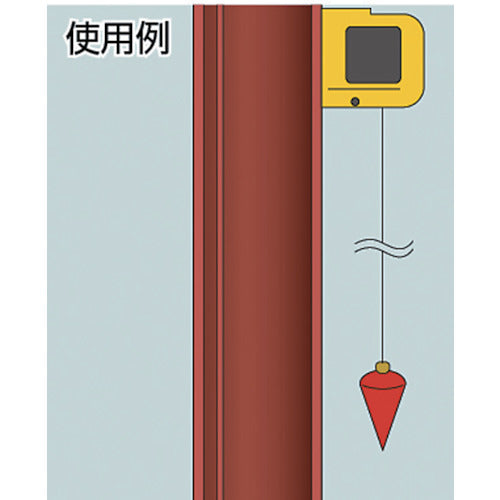 ＴＲＵＳＣＯ　下げ振り用糸　細２０ｍ巻き　線径０．８５ｍｍ　TMI-2001　1 個