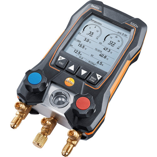 ＴＥＳＴＯ　デジタルマニホールド　ｔｅｓｔｏ　５５０ｓ　セット　0564 5502 55　1 Ｓ