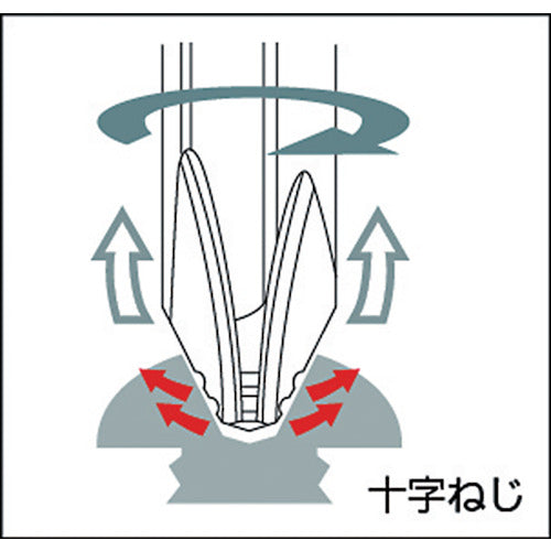 ＶＥＳＳＥＬ　ギザビット２本組（両頭）ＡＺ　＋２×１５０ｍｍ　AZ142150　1 PK