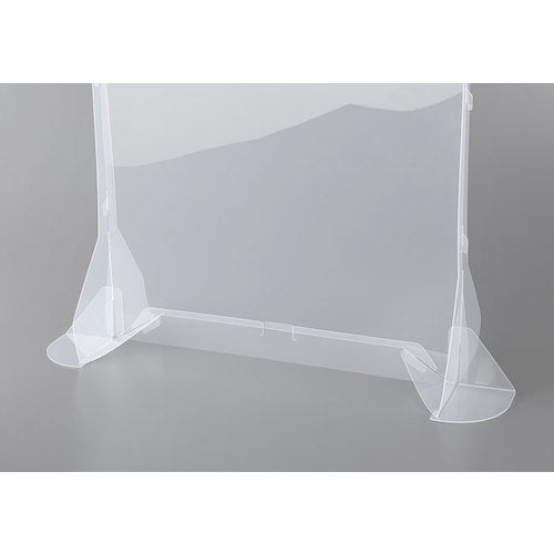 KING JIM Clear Partition, Medium Size, Pack of 5, 8160-5-T, 1 PK