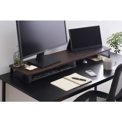 ＩＲＩＳ　２８８１６６　モニター台　ブラウン　MNS-1000-T　1 台