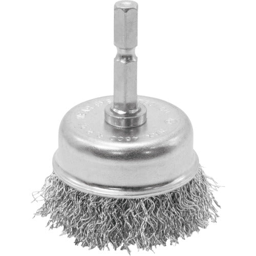 Astro Products AP 1/4HEX wire brush, steel, cup type, 2011000012137, 1 piece