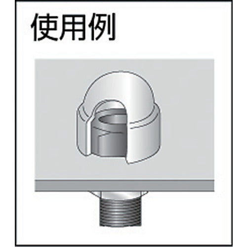 ＳＤＣ　プロテクトパーツ「袋ナットキャップ」　（１袋（ＰＫ）＝１００個入）　FC12725　1 袋