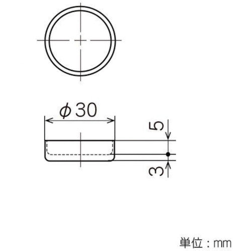 ＹＡＺＡＫＩ　プラスチックジョイント　Ｊ−４９Ｄ　Ｓ　ブラック　キャップ用　イレクター　Φ２８用　J49DSBL　1 個