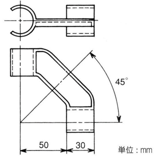 ＹＡＺＡＫＩ　プラスチックジョイント　Ｊ−１４３　Ｓ　アイボリー　補強用　イレクター　Φ２８用　J143SIVO　1 個