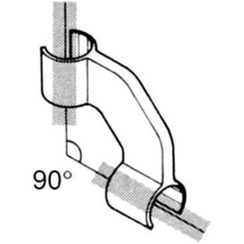 ＹＡＺＡＫＩ　プラスチックジョイント　Ｊ−１４３　Ｓ　アイボリー　補強用　イレクター　Φ２８用　J143SIVO　1 個