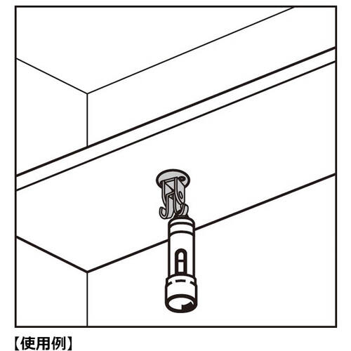 ＳＵＧＡＴＳＵＮＥ　（１１００２０００７）　ＲＦ−Ｕ５０　ステンレス鋼製フレックスフック　RF-U50　1 個