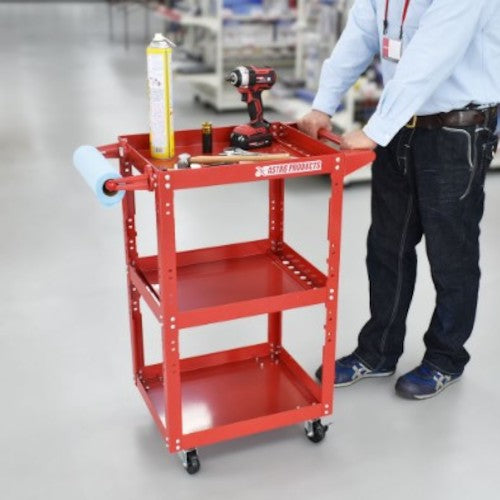 アストロプロダクツ　ＡＰ　コンパクトツールワゴン３段　ＣＴＷ２１７　2003000002171　1 台