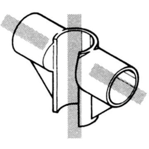 YAZAKI Plastic Joint J-104 S Black Erector for Φ28 J104SBL 1 pc