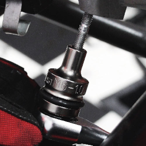 TONE 스터드 볼트 리무버 임팩트용 스터드 볼트 세터 삽입각 12.7mm 나사 치수 M7×1.0 4NSTM07-1.0 1개