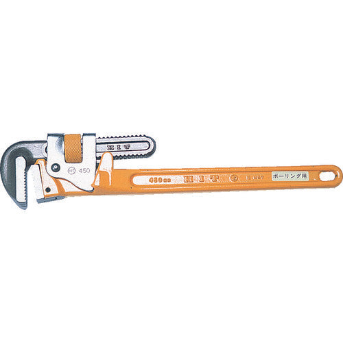 HIT Boring Ground Pipe Wrench 450mm PWB-450 1 piece