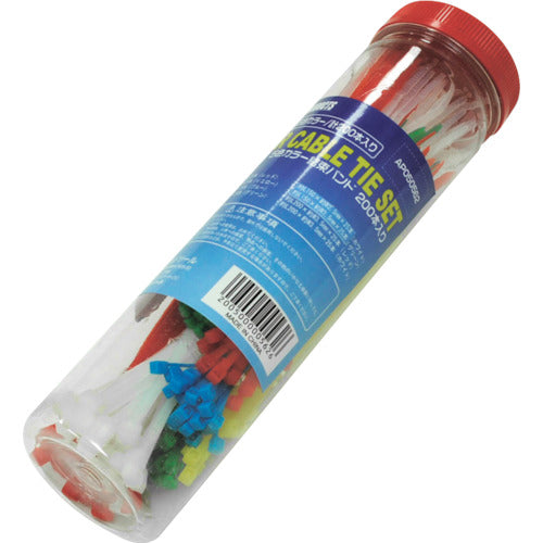 Astro Products 5-color cable ties, pack of 200, 2005000005626, 1 piece
