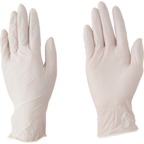 에스테이 No. 911 천연 고무 일회용 장갑 가루 없음 L ST74326 1 상자