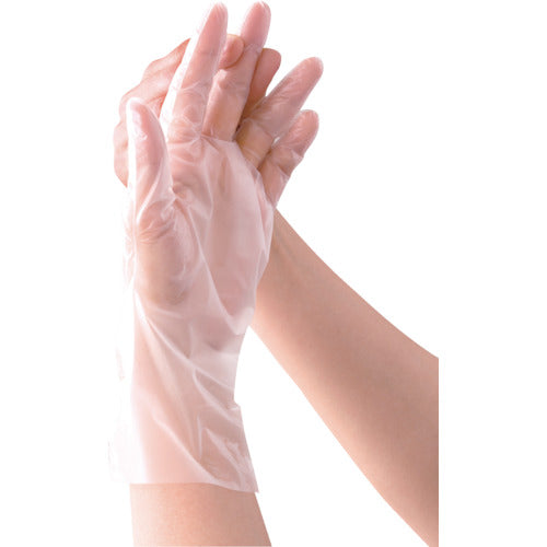 エステー　ファミリーお料理にぴったり手袋小さめサイズ　半透明１００枚入　ST76072　1 箱