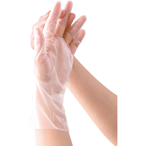 エステー　ファミリーお料理にぴったり手袋小さめサイズ　半透明１００枚入　ST76072　1 箱