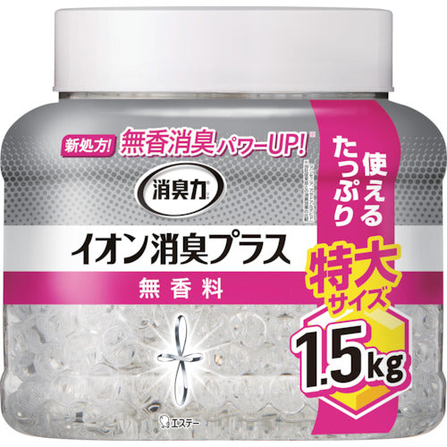 에스테이 탈취력 클리어 비즈 이온 탈취 플러스 특대 본체 무향료 ST12800 1개