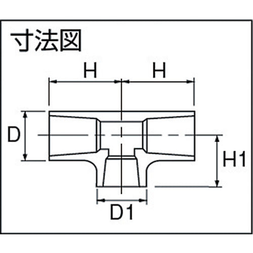 エスロン　ＨＩ−ＴＳ継手　チーズ　１３　HIT13　1 個