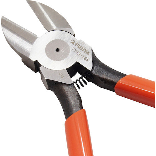 Fujiya Electric VA Nippers (Round Blade, Spring Attached) 77RS-185 1 Piece