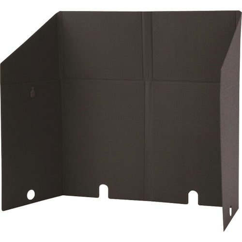 Nakabayashi Desk Partition Gray NOP-P01-GY 1 piece