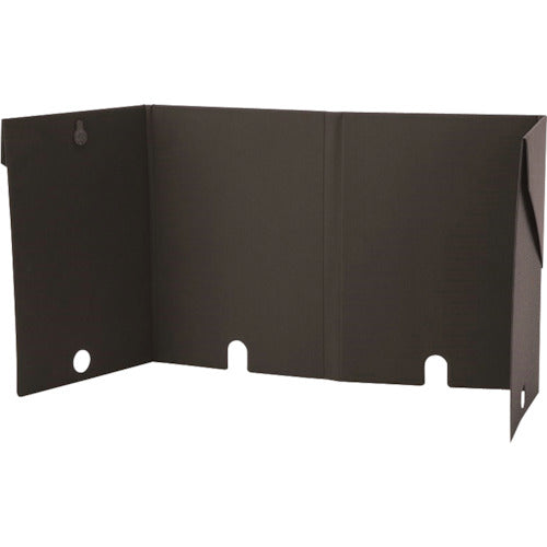 ナカバヤシ　デスクパーティション　グレー　NOP-P01-GY　1 個