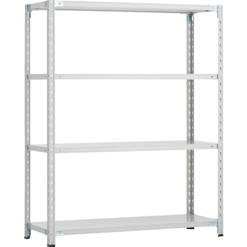 TRUSCO CB형 세미볼트리스 경중량 선반 1200X600XH1500 4단 WG색 CB-5464-WG 1 S