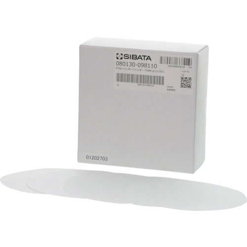 ＳＩＢＡＴＡ　ＰＴＦＥバインダーフィルター　ＴＦ９８Ｒ　Φ１１０　５０入　080130-098110　1 箱