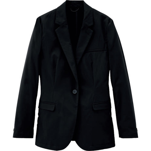 アイトス　アクティブスーツ　レディースジャケット　ブラック　Ｓ　AZ161-010-S　1 着