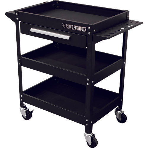 Astro Products Tool Wagon 3 Tier Black with Drawers TW830 2003000008302 1 Unit