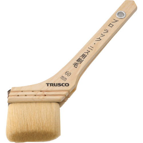 ＴＲＵＳＣＯ　プロ用ラック刷毛　２５号　６０ｍｍ幅　TPB-413　1 本