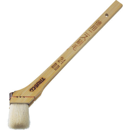 TRUSCO Value Pack Varnish Brush Bamboo Handle No. 8 24mm Width TPB-425 1 Piece