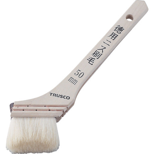 ＴＲＵＳＣＯ　徳用ニス刷毛木柄　２０号　TPB-427　1 本