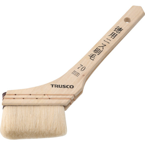 ＴＲＵＳＣＯ　徳用ニス刷毛木柄　３０号　TPB-428　1 本