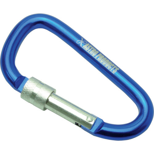 Astro Products D-shaped carabiner with ring, L, Blue, 2032000004236, 1 piece