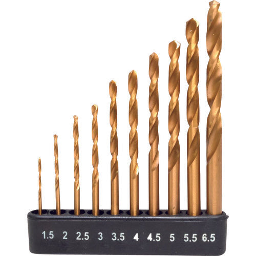 アストロプロダクツ　丸軸ドリルセット（１０本組）ＤＢ１８４　2011000011840　1 Ｓ