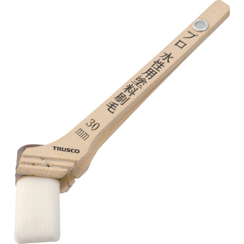 ＴＲＵＳＣＯ　プロ用水性用塗料刷毛　１０号　３０ｍｍ幅　TPB-513　1 本