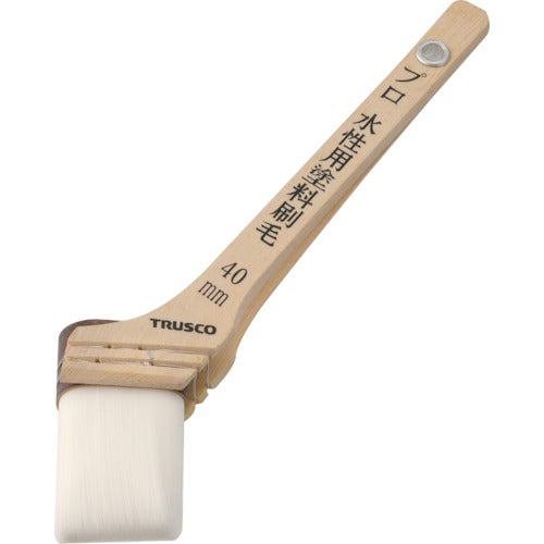 ＴＲＵＳＣＯ　プロ用水性用塗料刷毛　１５号　４０ｍｍ幅　TPB-514　1 本
