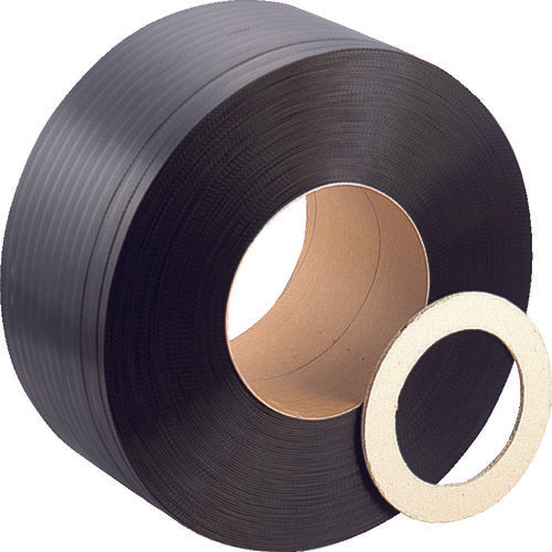 TRUSCO Eco Automatic Packaging Machine PP Band Width 15.5mm x Length 2500m Roll Black TGPP-155E 1 Roll