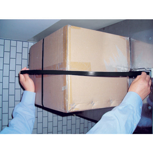 TRUSCO Eco Automatic Packaging Machine PP Band Width 15.5mm x Length 2500m Roll Black TGPP-155E 1 Roll